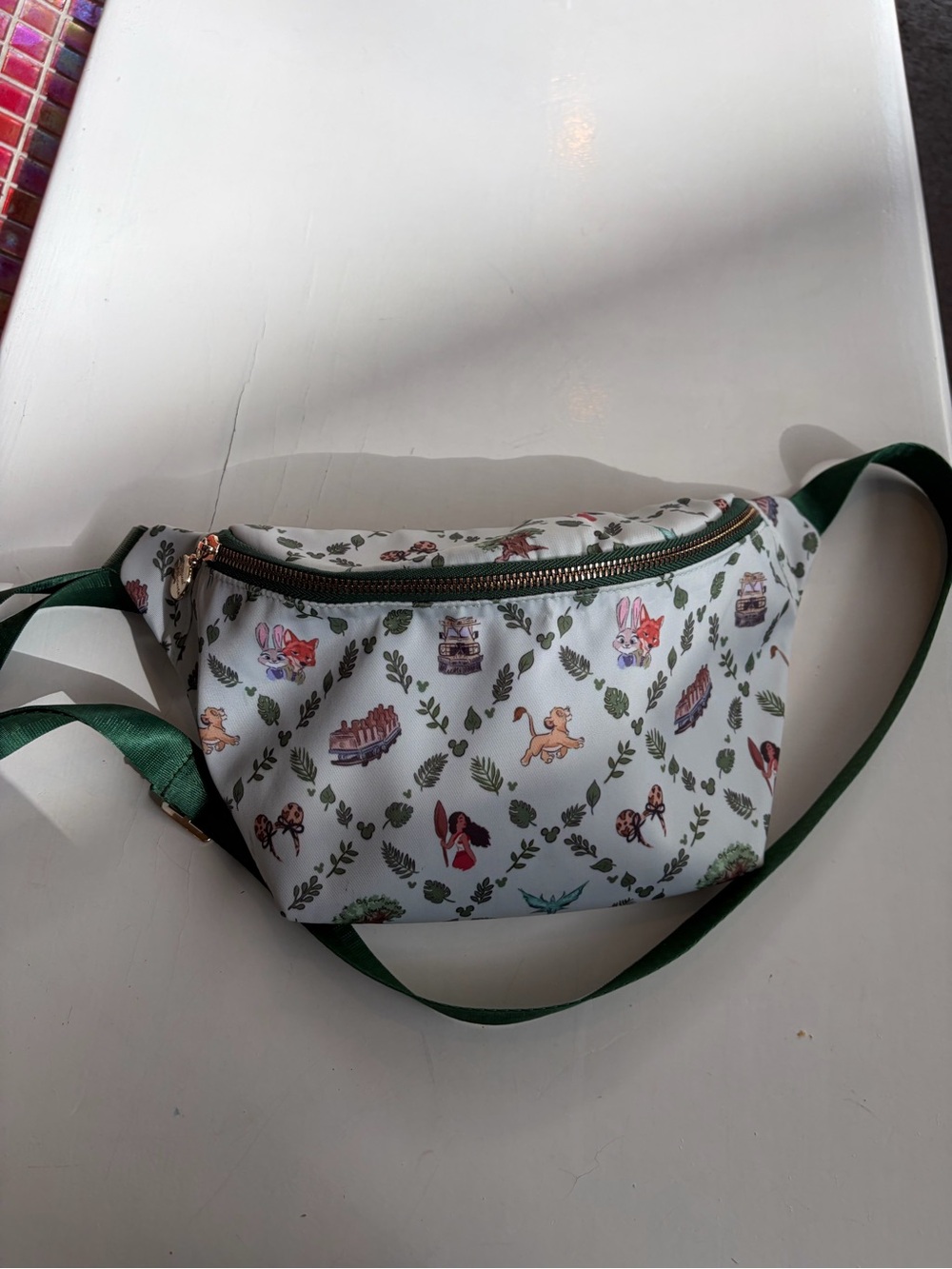 Disney animal kingdom belt bag